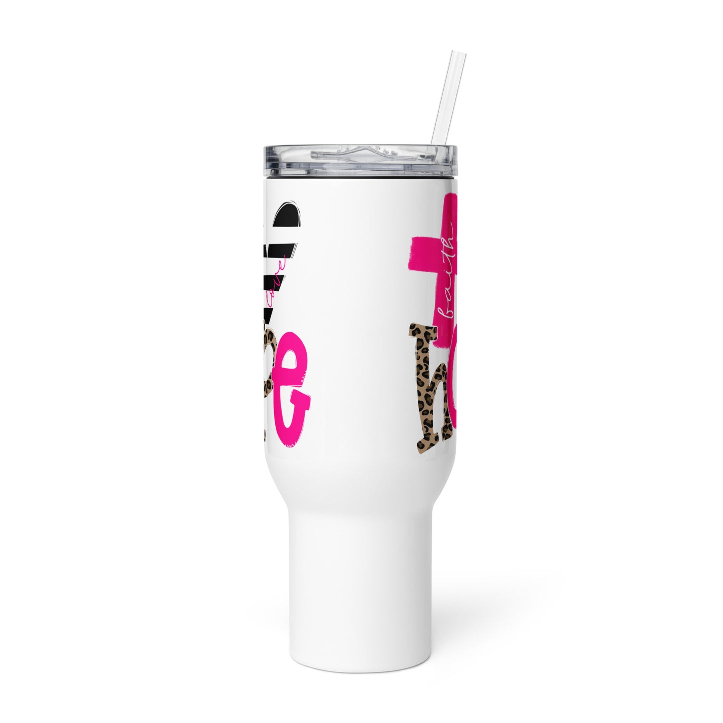 Love, Hope & Faith Travel Mug